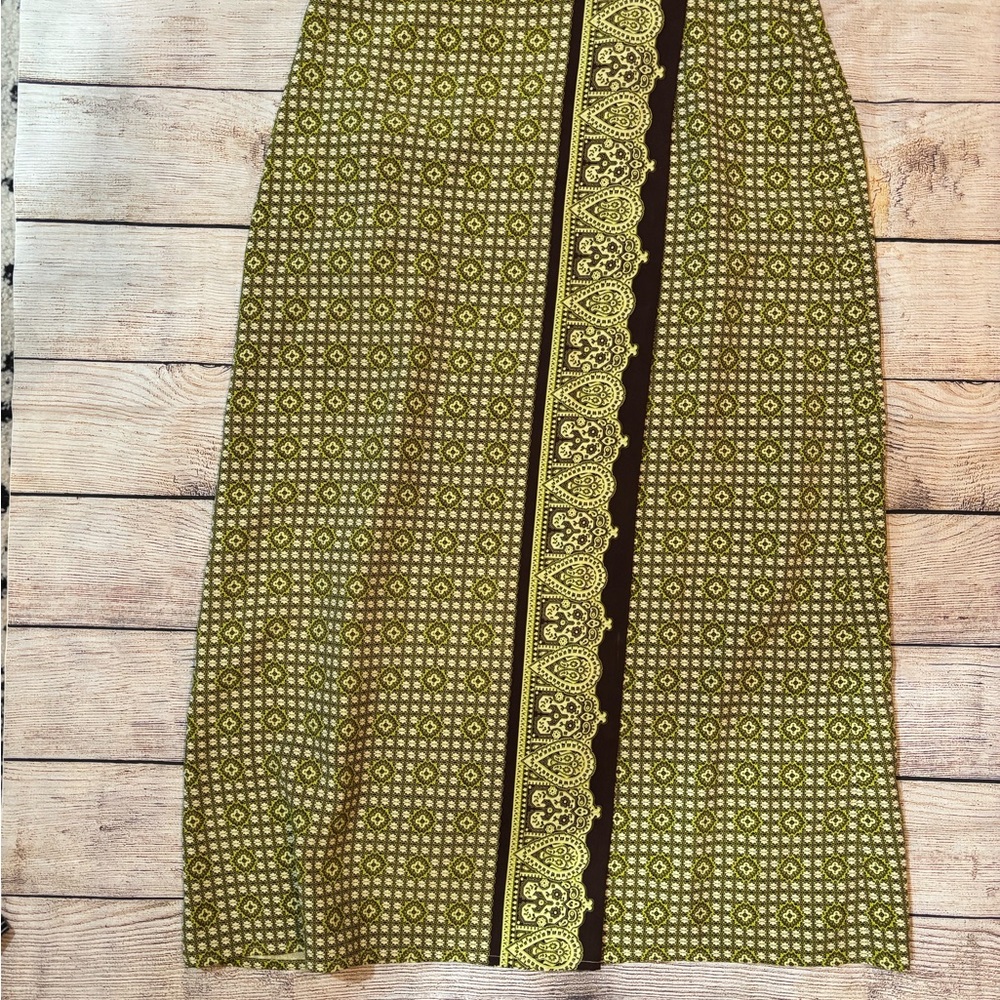 Vintage Liz Claiborne matched set faux wrap skirt tank 90s Y2K casual
